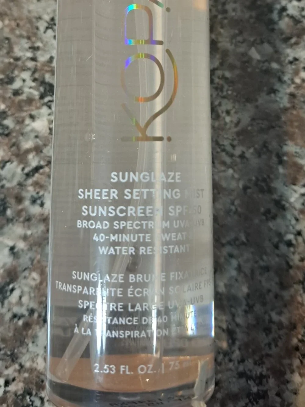 KOPARI SETTING MIST SHEER SUNGLAZE SUNSCREEN WITH SPF 50 WITH HYALURONIC ACID